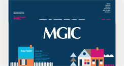 Desktop Screenshot of mgic.com